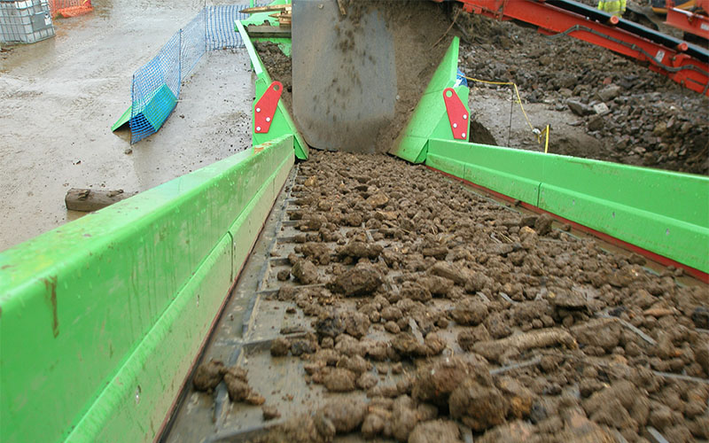 soil screening for japanese knotweed